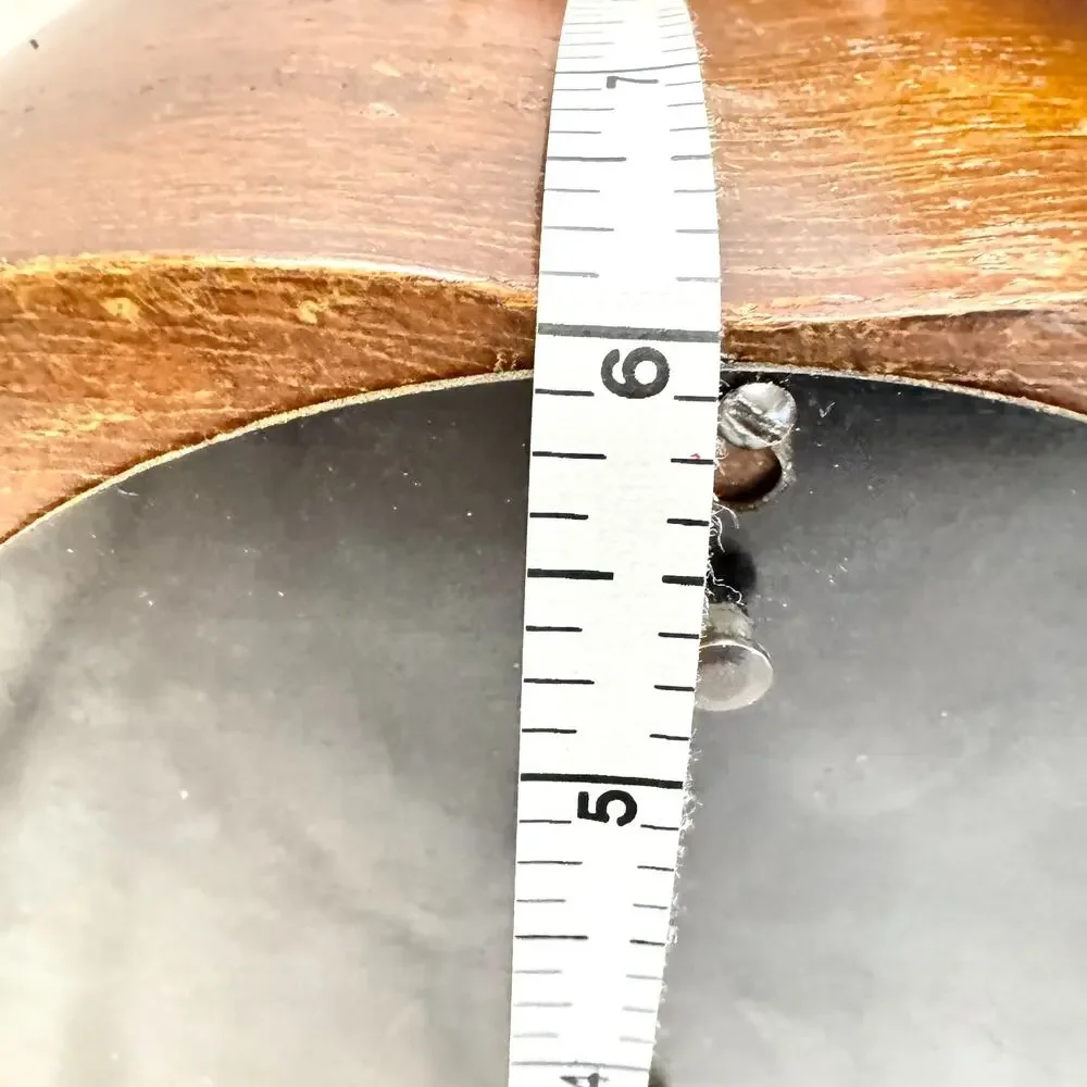 General Electric Mantle Clock Model 414 Art Deco MCM Chime Wood 1950s Needs Work